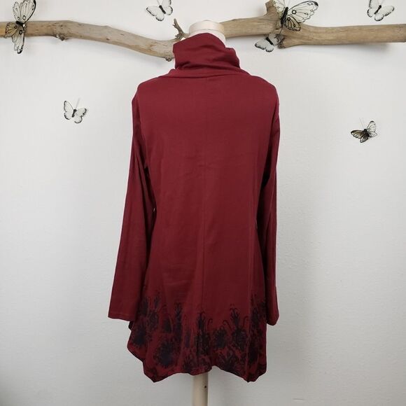 Sese code tunic with button neck - Picture 5 of 7